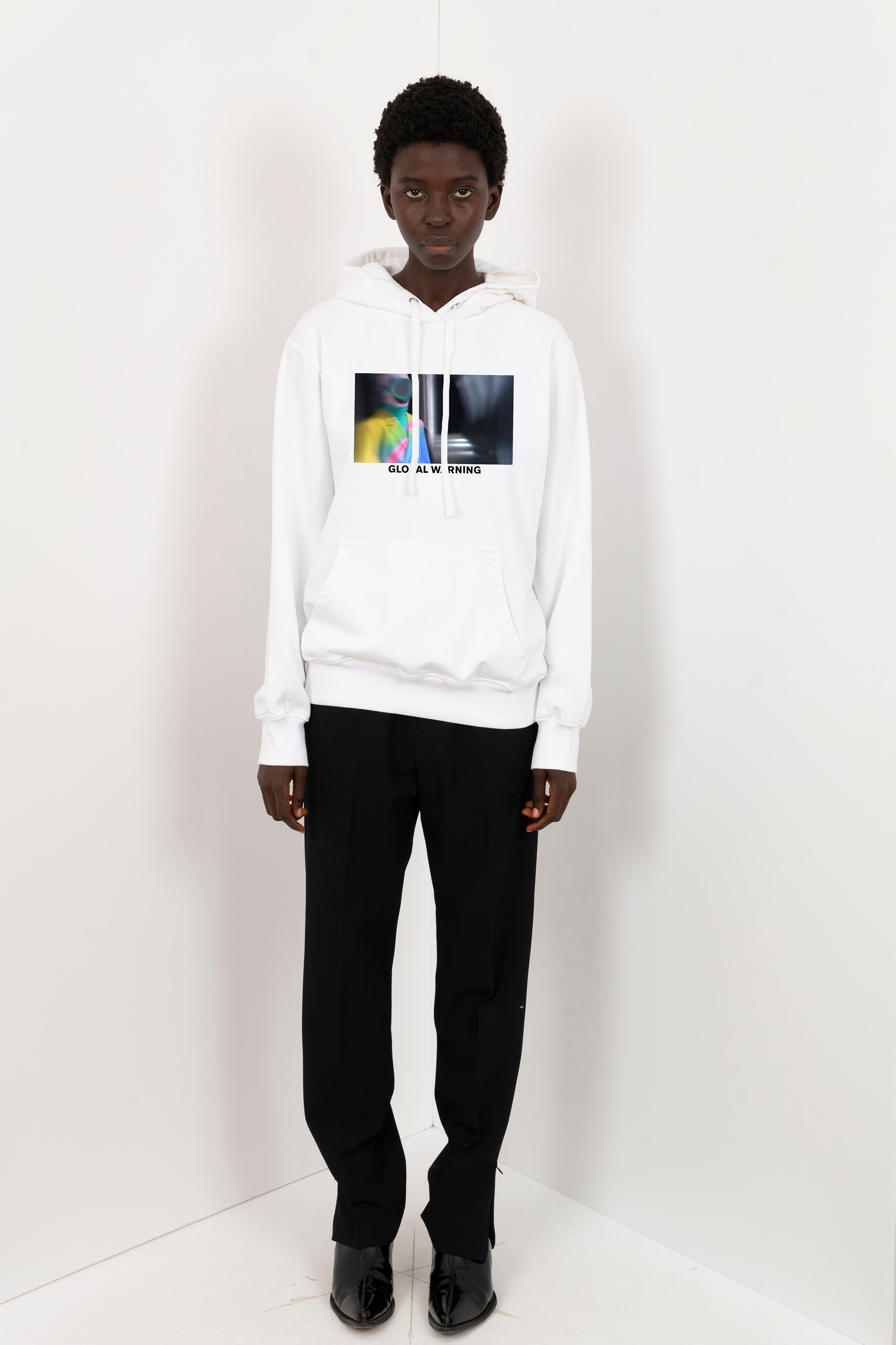Classic Botter Hoodie With Global Warning Dive Mask Print